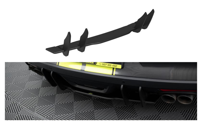 Dyfuzor Ford Mustang VI GT Tył Street Pro Black