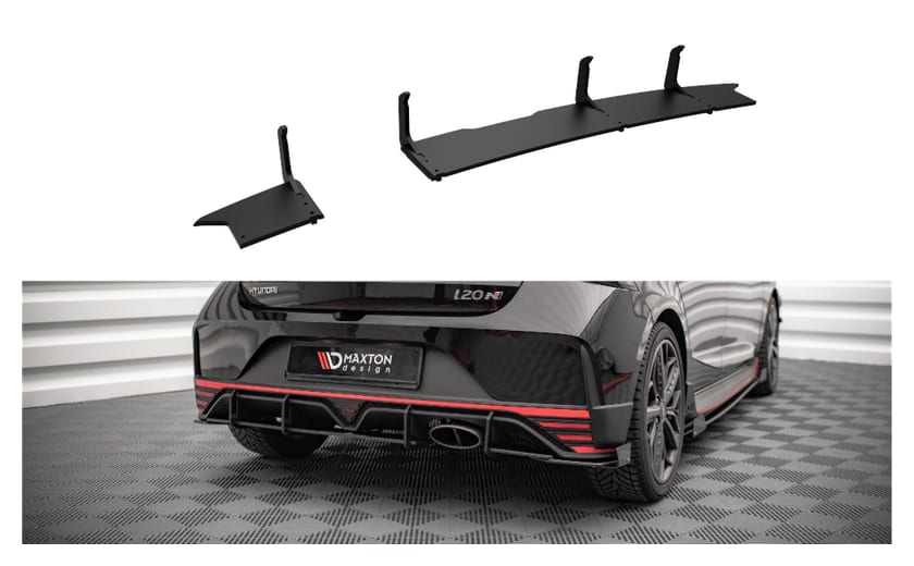 Dyfuzor Hyundai I20 N III Tył Street Pro Black