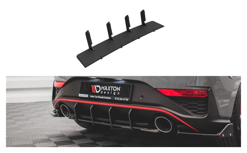 Dyfuzor Hyundai I30 III Facelift N Tył Street Pro Black
