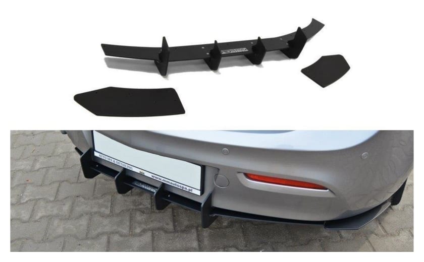 Dyfuzor Mazda 3 II Sport Tył + Splittery Tylne Boczne
