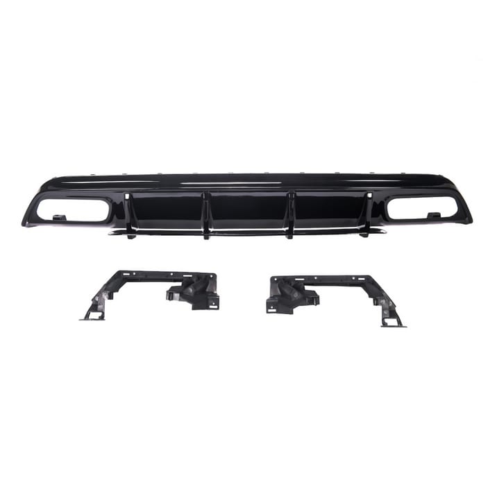 Dyfuzor Mercedes-Benz A W176 Facelift Tył Gloss Black