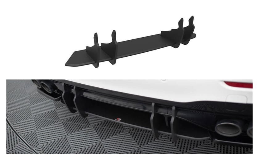 Dyfuzor Mercedes-Benz C W206 C43 Tył Street Pro Red
