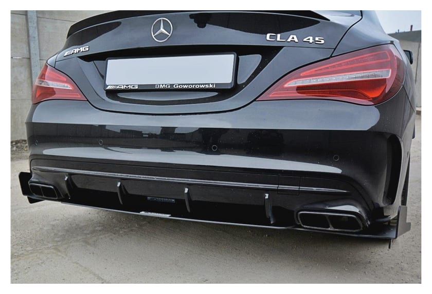 Dyfuzor Mercedes-Benz CLA A45 AMG C117 Facelift Tył v.3