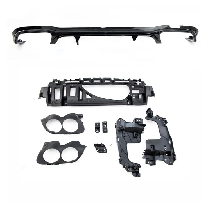 Dyfuzor Mercedes-Benz E W213 S213 Tył Black