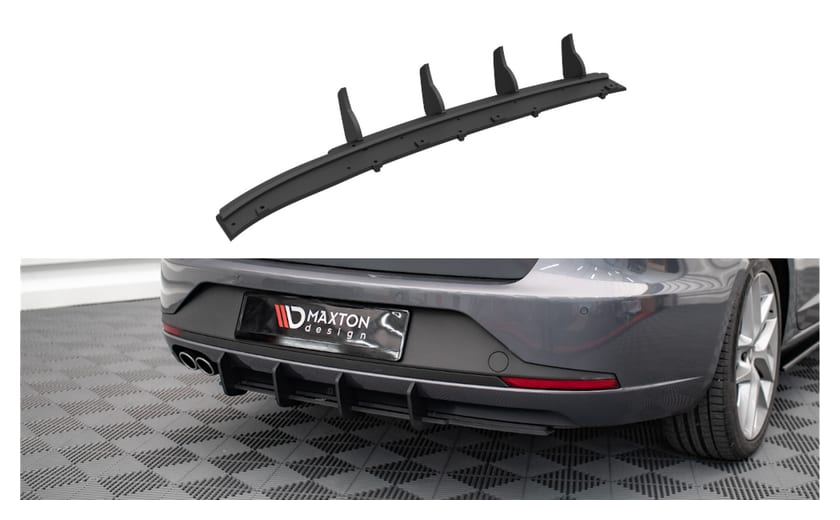 Dyfuzor Seat Leon FR Sportstourer III Tył Street Pro Black-Red