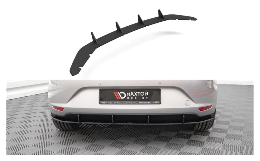 Dyfuzor Seat Leon III Tył Street Pro Black