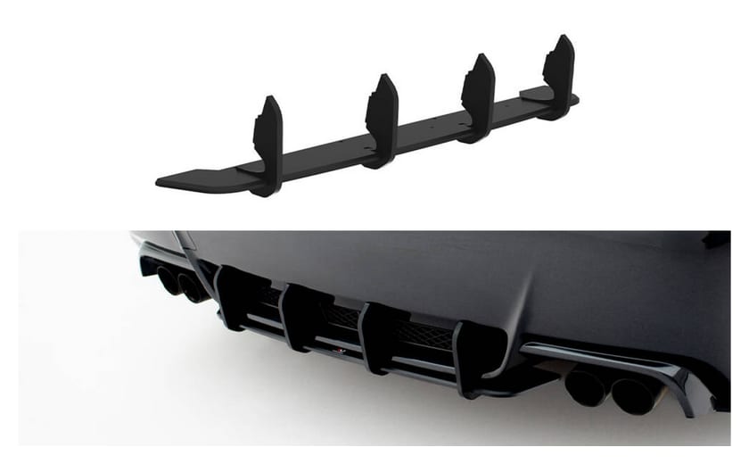 Dyfuzor Subaru Impreza WRX STI Mk3 Facelift Tył Street Pro Black