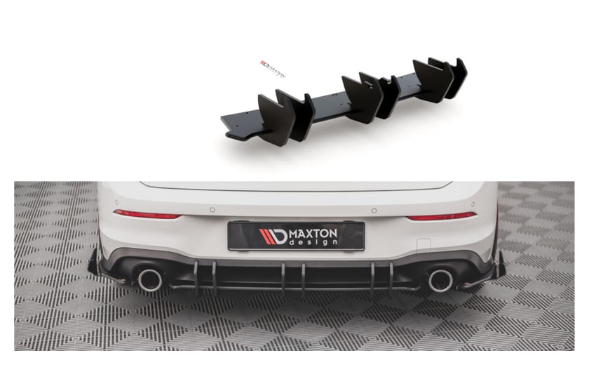Dyfuzor Volkswagen Golf 8 GTI Tył Racing Durability v.2 Red