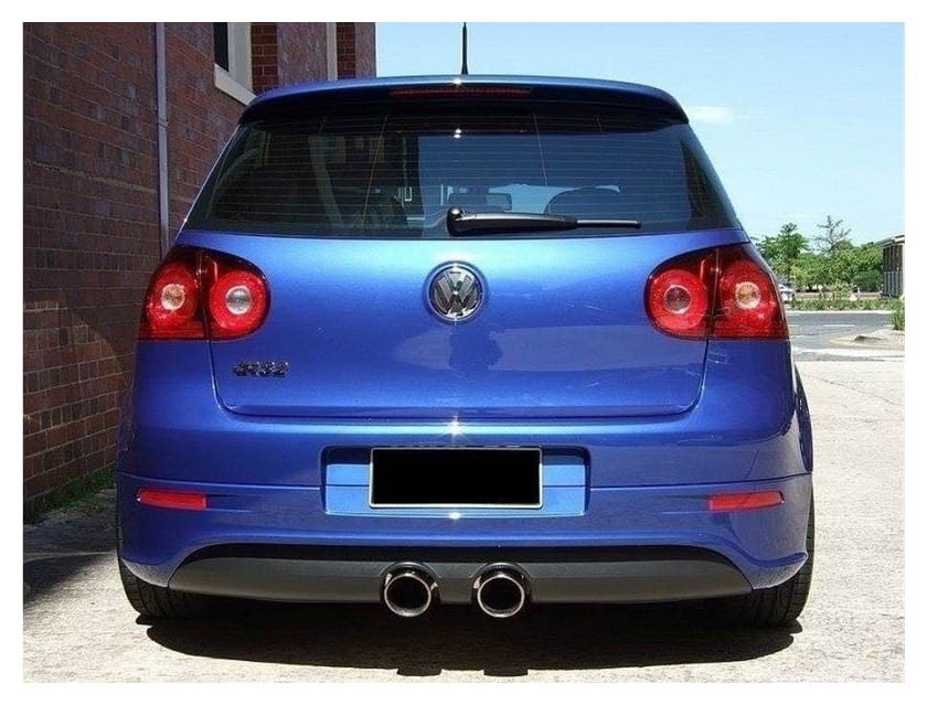 Dyfuzor Volkswagen Golf V R32 Tył 2 otwory na wydech, wydech R32