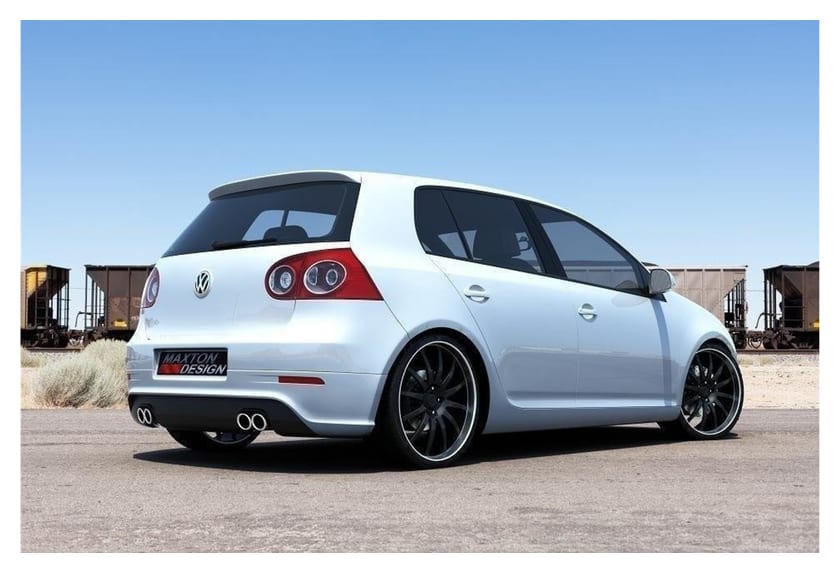 Dyfuzor Volkswagen Golf V R32 Tył 2 otwory na wydech