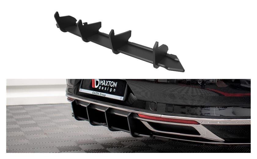 Dyfuzor Volkswagen Passat B8 Facelift Tył Street Pro Black