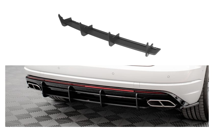Dyfuzor Volkswagen Touareg III R-line Tył Street Pro Black