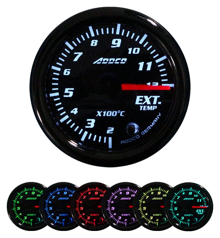 Zegar ADDCO 52mm - Exhaust Temperature