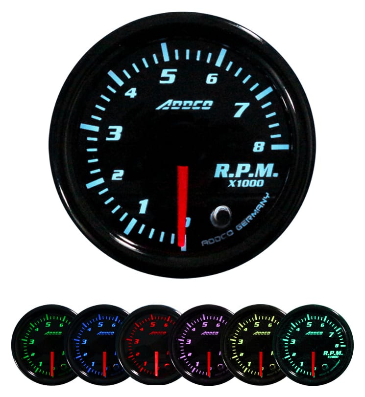 Zegar ADDCO 52mm - Obrotomierz