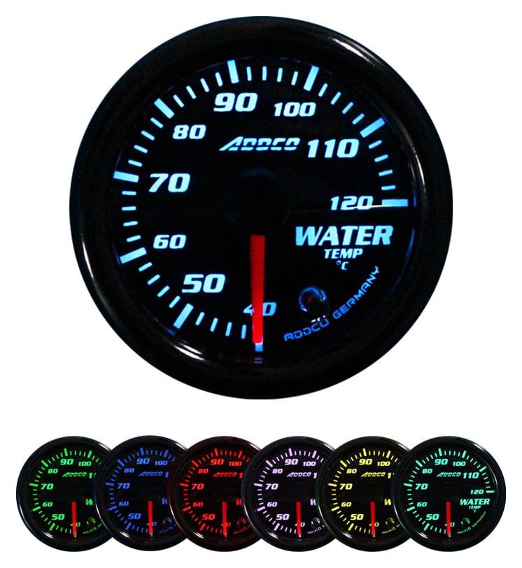 Zegar ADDCO 52mm - Water Temperature