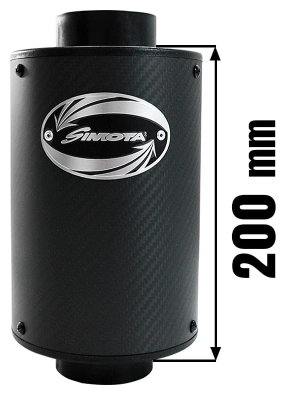 Filtr carbonowy 200x130 70mm
