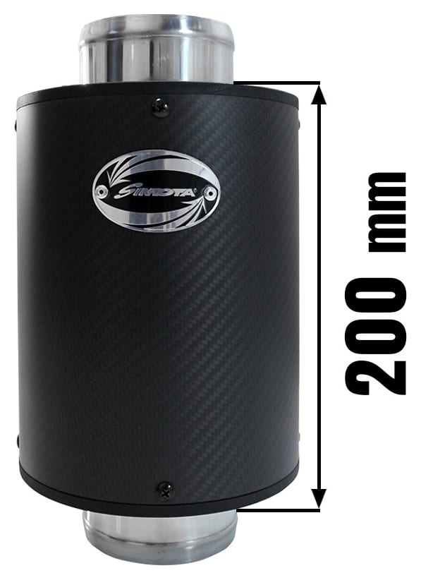 Filtr carbonowy 200x150 84mm XXL