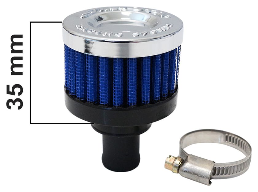 Filtr odmy Simota 15mm Niebieski