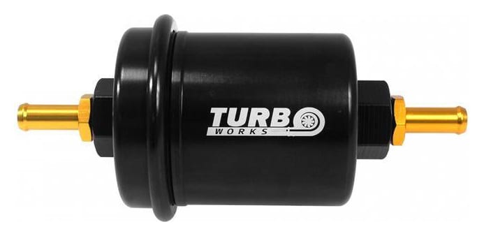 Filtr paliwa TurboWorks 10mm Czarny