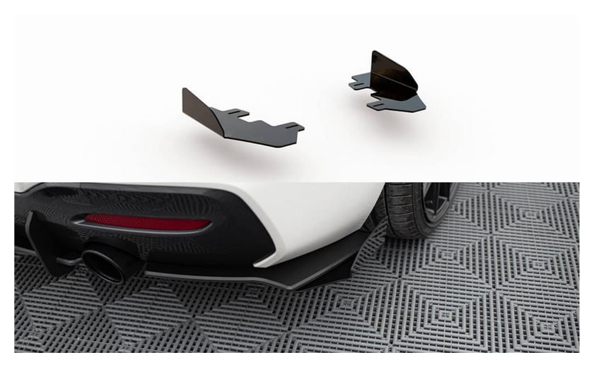 Flapsy BMW 1 F20 Facelift M140i Tył boczne