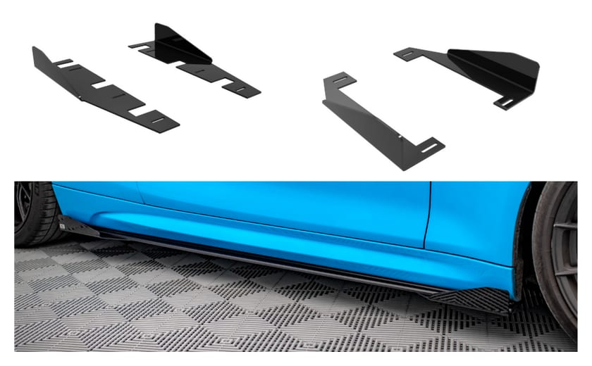 Flapsy BMW 2 F87 M-Pack Boczne
