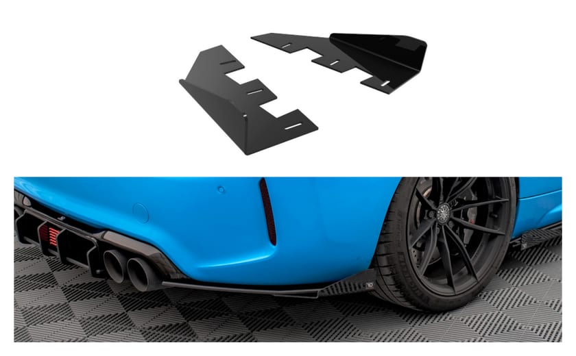 Flapsy BMW 2 F87 M-Pack Tył boczne