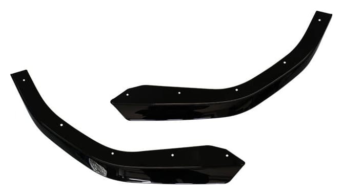 Flapsy BMW 3 G20 G21 Spoiler Przód Gloss Black