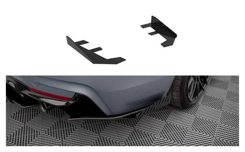 Flapsy BMW 4 F32 M-Pack Tył boczne