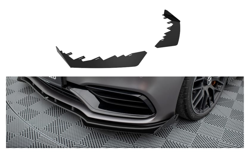 Flapsy Mercedes-Benz C W205 C63 Facelift Przednie
