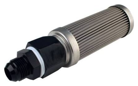 Filtr paliwa Aeromotive ze stali nierdzewnej AN10