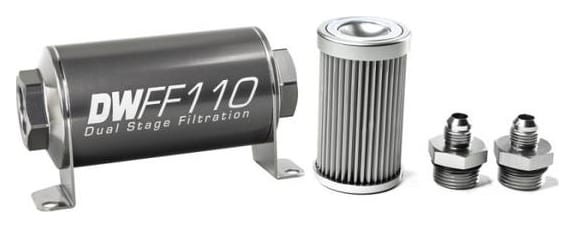 Filtr paliwa DeatschWerks 10 mikronów AN6 110mm