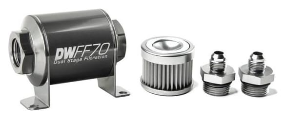 Filtr paliwa DeatschWerks 10 mikronów AN6 70mm