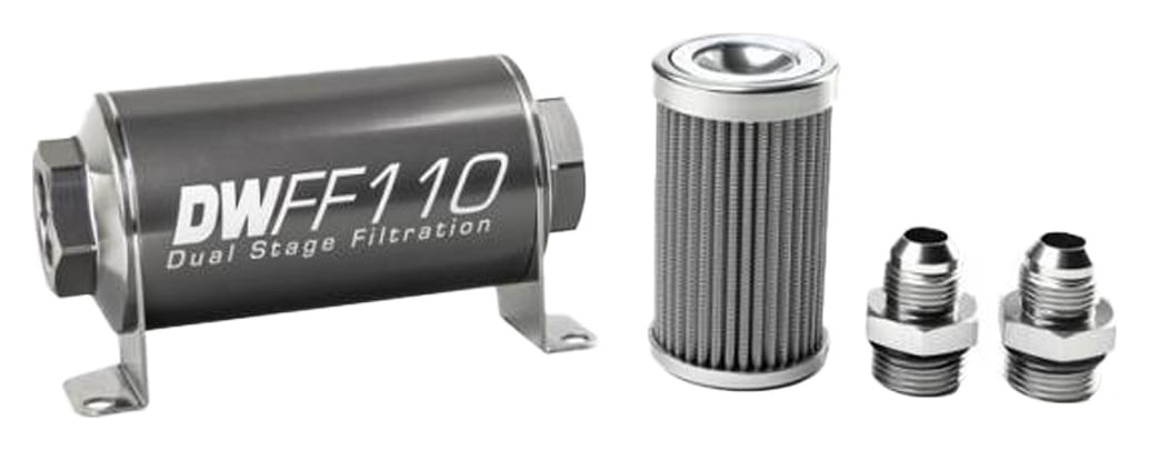 Filtr paliwa DeatschWerks 100 mikronów AN8 110mm
