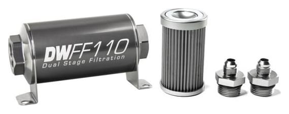 Filtr paliwa DeatschWerks 40 mikronów AN6 110mm