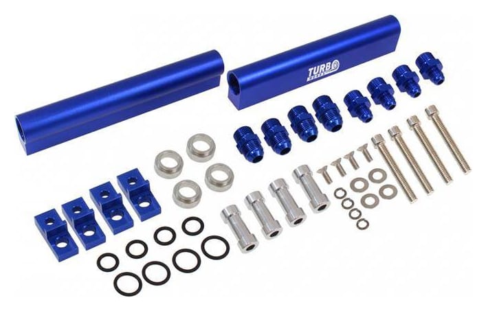 Listwa paliwowa Subaru Impreza EJ20 7-9 Niebieska