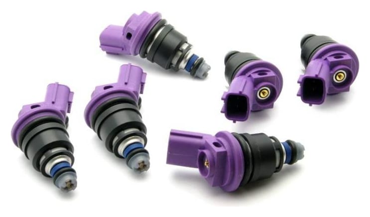 Wtryskiwacze DeatschWerks 550cc Nissan 300zx 90-96, Skyline RB25DET 93-98