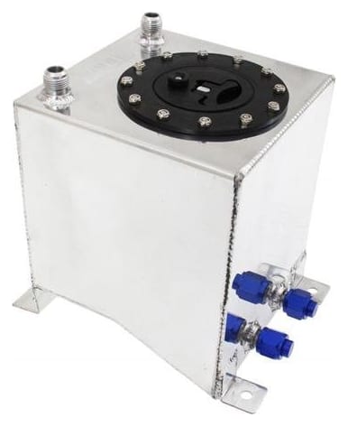 Zbiornik paliwa 10L TurboWorks Srebrny