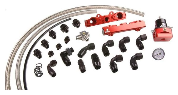 Zestaw z wtryskiwaczem bocznym Aeromotive Subaru STI 04-06 2.5L
