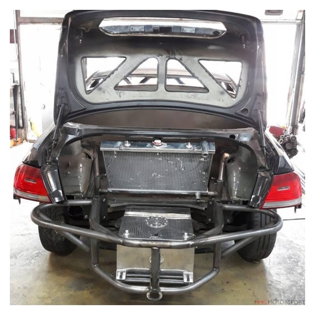 Fuel Basket BMW 1 E82 + Bash Bar v.2
