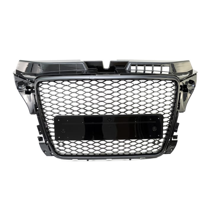 Grill Audi A3 8P Facelift Gloss Black