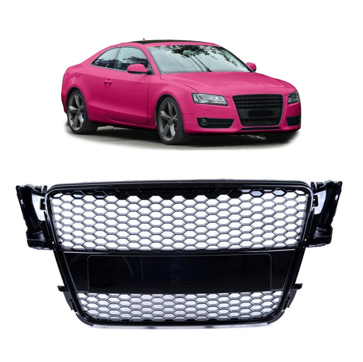 Grill Audi A5 8T Gloss Black