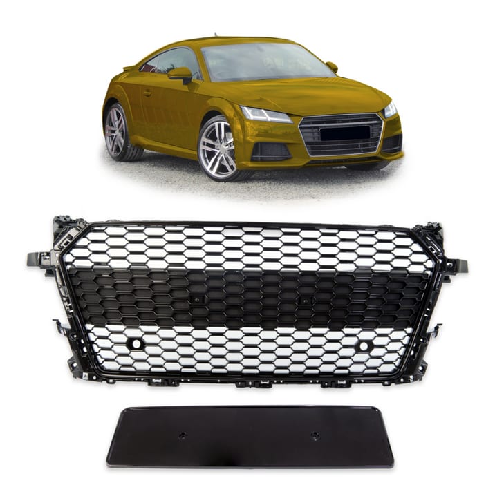 Grill Audi TT 8S Gloss Black