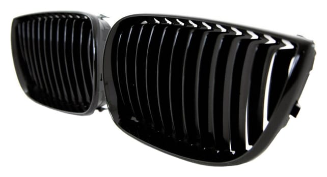 Grill BMW 1 E81 E82 E87 E88 pojedyncze żeberka Gloss Black