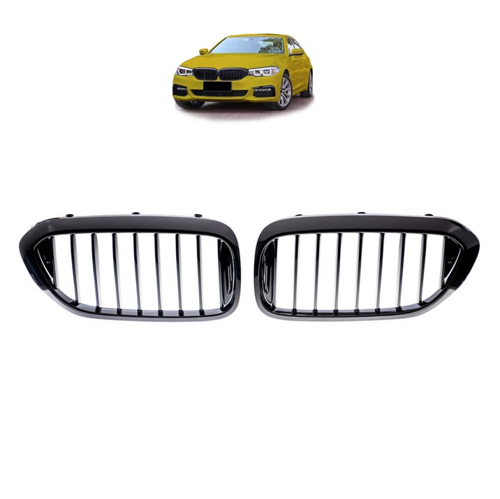 Grill BMW 5 G30 F90 G31 pojedyncze żeberka Gloss Black