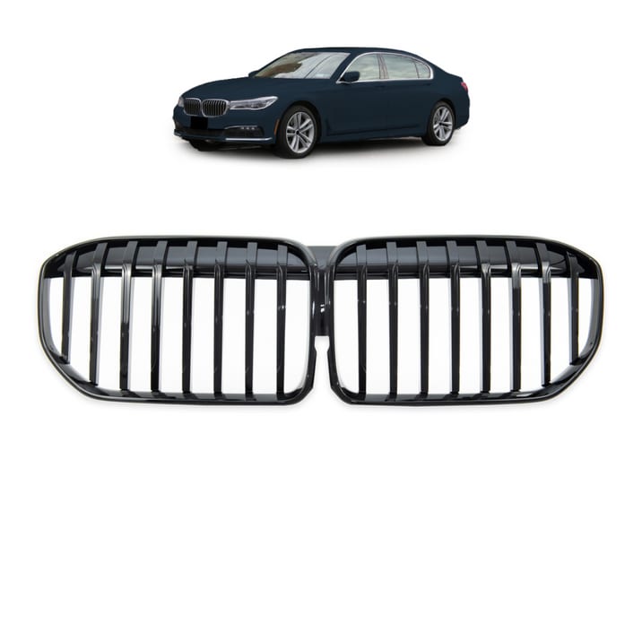 Grill BMW 7 G11 G12 Facelift pojedyncze żeberka Gloss Black