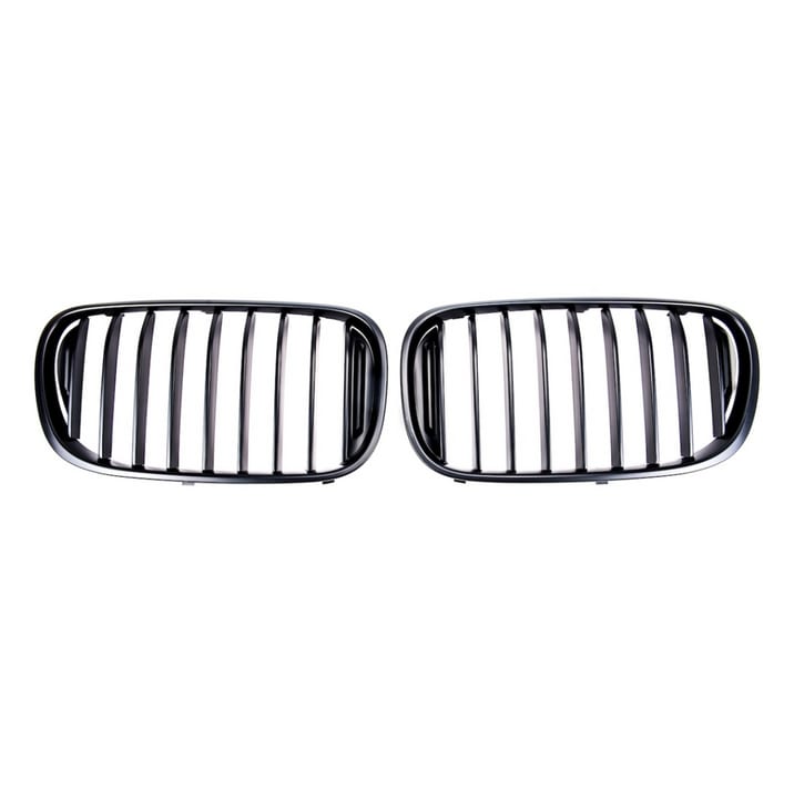 Grill BMW 7 G11 G12 pojedyncze żeberka Matt Black