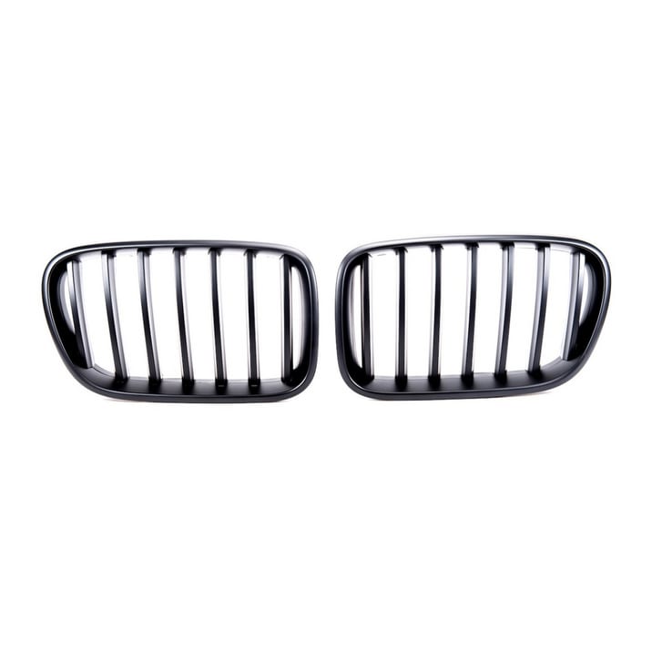 Grill BMW X3 F25 pojedyncze żeberka Matt Black
