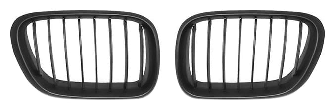 Grill BMW X5 E53 pojedyncze żeberka Matt Black