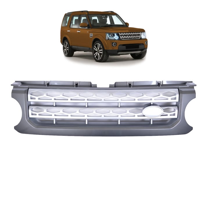 Grill Land Rover Discovery IV L319 Facelift Grey & Silver