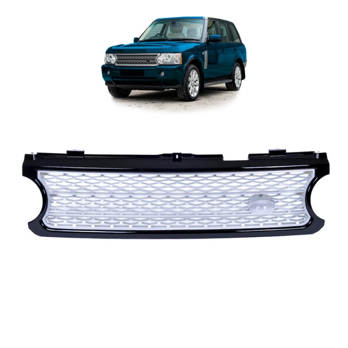 Grill Land Rover Range Rover III L322 Facelift Grey & Black